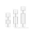 Plastic White Silver Vaccum Transparent Airless Pump Bottle